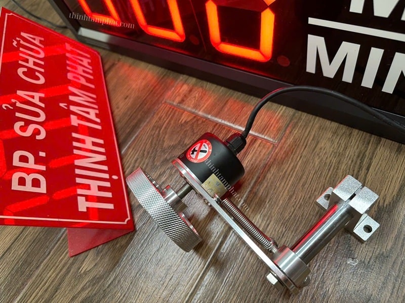 bộ đo chiều dài với encoder